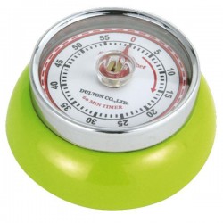 Minuteur de cuisine aimanté - Vert Kiwi - ZASSENHAUSS - Minuteur de cuisine - DE-736041