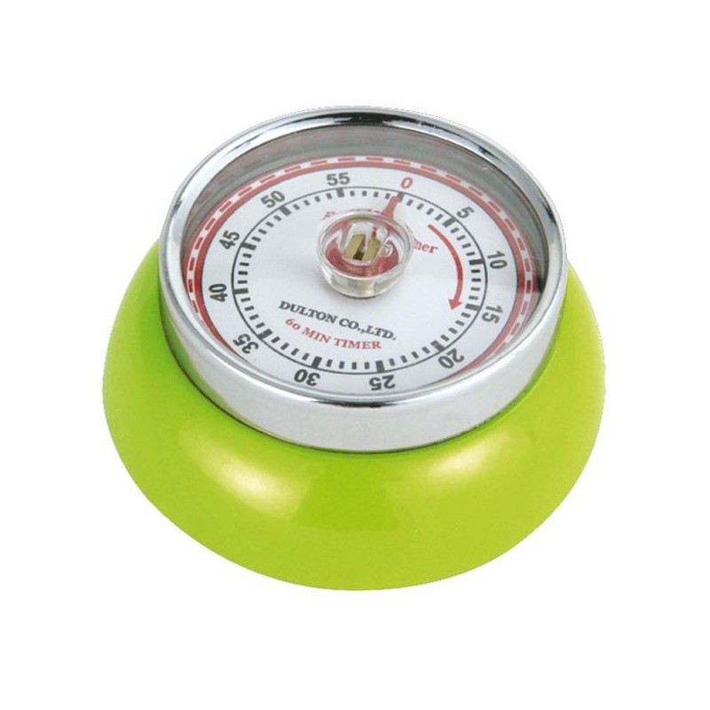 Minuteur de cuisine aimanté - Vert Kiwi - ZASSENHAUSS - Minuteur de cuisine - DE-736041