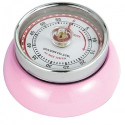 Minuteur de cuisine aimanté - Rose - ZASSENHAUSS - Minuteur de cuisine - DE-736090