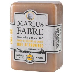 Savon - Beurre de karité - Miel de Provence - 150 gr - MARIUS FABRE - Bain, savons et soins du corps - DE-544966