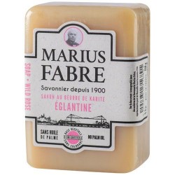 Savon - Beurre de karité - Eglantine - 150 gr - MARIUS FABRE - Bain, savons et soins du corps - DE-544917