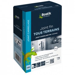 Poudre Joint fin - 1 kg - Blanc - BOSTIK - Joint de carrelage - BR-700431