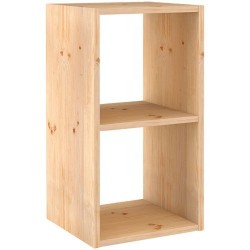 Module de rangement / 2 cases - Pin - 70.8 x 36.2 x 33 cm - ASTIGARRAGA - Rangement de la maison / meuble d'appoint - DE-617076