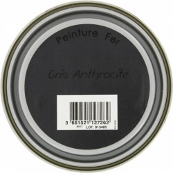 Peinture Fer - Gris anthracite - 0.5 L - ADDICT - Peintures - BR-750470