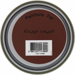 Peinture Fer - Rouge oxyde - 0.5 L - ADDICT - Peintures - BR-750467