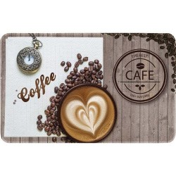 Tapis de cuisine Coffee - 50 x 80 cm - ID MAT - Tapis - DE-240408