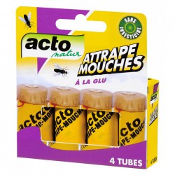 Attrape mouches - Glu - 4 Tubes - ACTO - Insectes volants - BR-620270