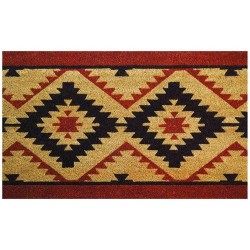 Tapis d'entrée - Coco Naturel - Indian - 45 x 75 cm - ID MAT - Tapis - DE-532433