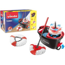 Kit de nettoyage ultra performant - Wring & Clean TURBO Set Complet - VILEDA - Serpillière - DE-187633