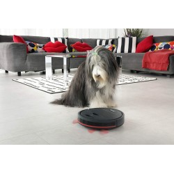 Aspirateur robot - VR 201 Petpro - Spécial poils d'animaux - VILEDA - Aspirateur - 77691