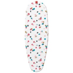 Housse pour table à repasser - Basic Plus Easy Clip - Confettis - 130 x 47 cm - RAYEN - Table à repasser et housse - DE-872200