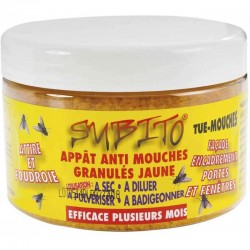 Appât en granulés - Anti-mouches - 250 Grs - SUBITO - Insectes volants - SGRA250