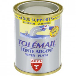 Peinture haute température - Argent - 100 ml - TOLEMAIL - Peintures - BR-166979