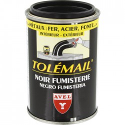 Peinture Fumisterie - Noir - 250 ml - TOLEMAIL - Peintures - BR-108928