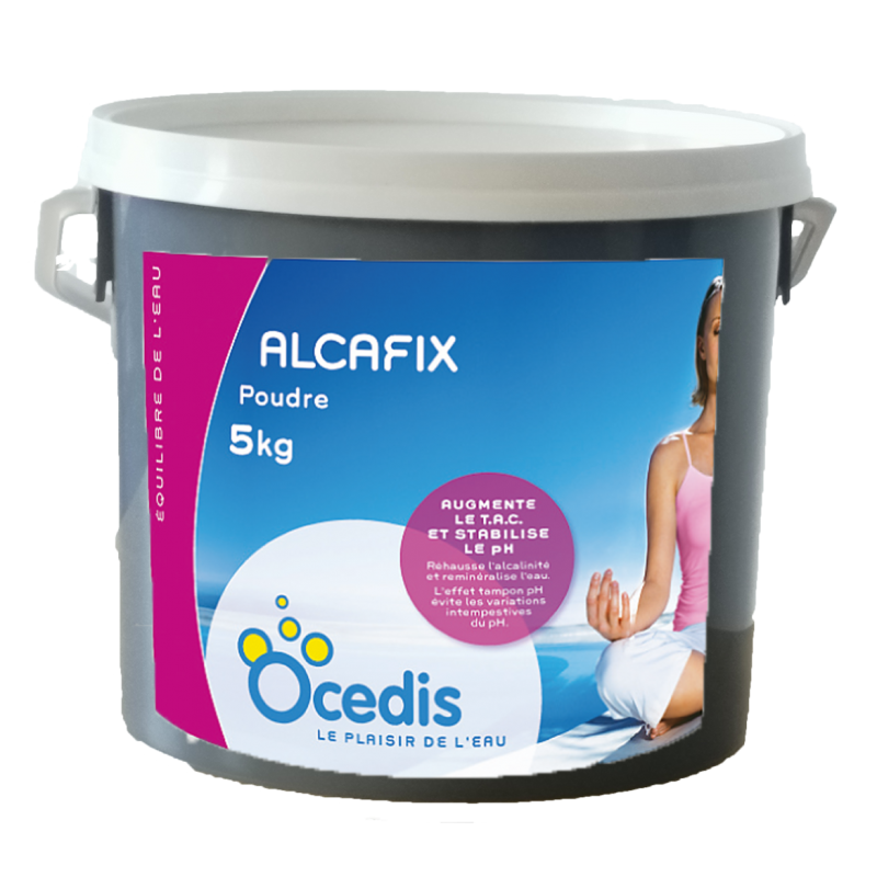 Augmenter l'alcanalité de l'eau - Alcafix - 5 Kg - OCEDIS - Traitement / réparation piscine - 535000010