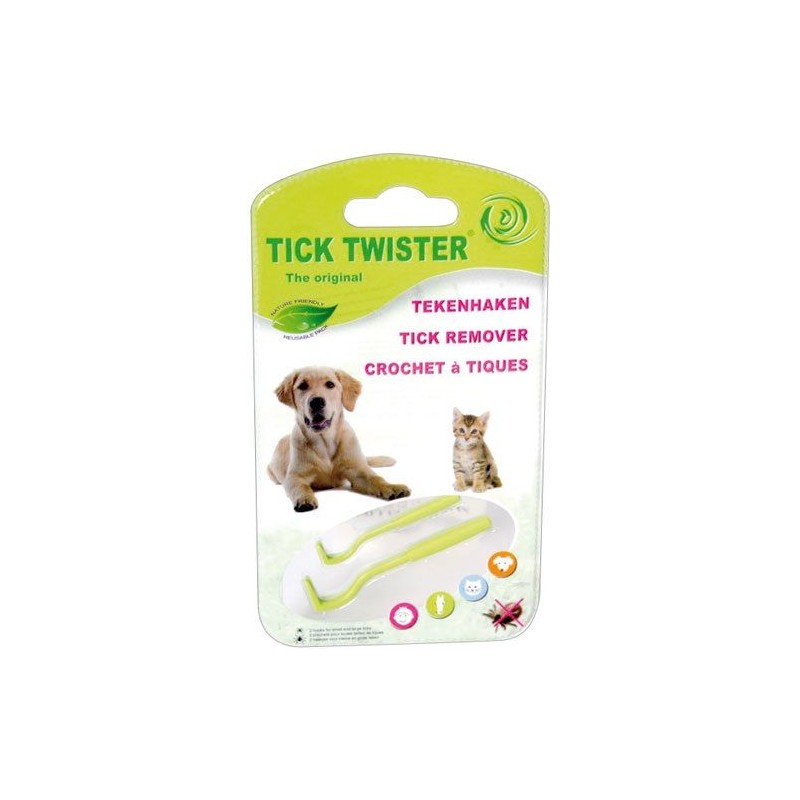 Crochets à tiques - Lot de 2 tailles - Tick Twister - MARTIN SELLIER - Chiens - DE-611467