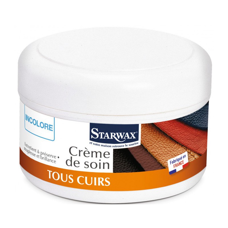 Crème de soin pour cuir 150ml - STARWAX - Entretien du cuir - BR-652113