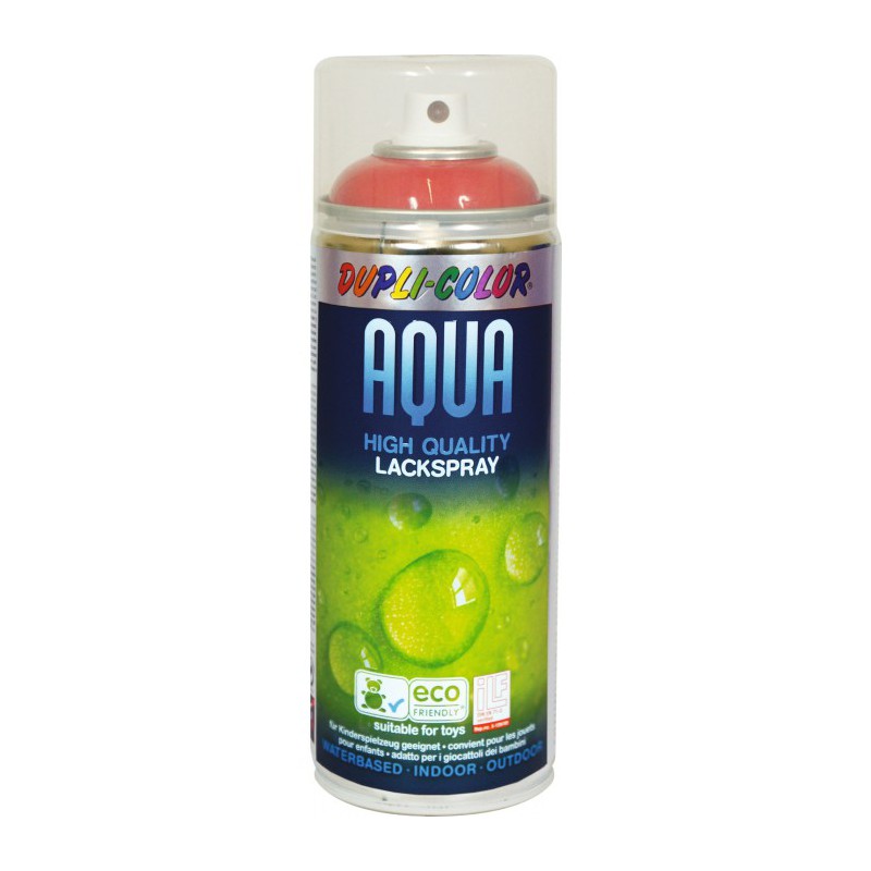 Peinture Aqua Dupli Color - Rouge Feu - Peinture aérosol - BR-605143