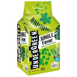 Terreau pour plantes vertes - Jungle Fever - 12 L - UNDERGREEN - Terreau - DE-383753