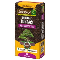 Terreau pour Bonsaïs - Plantes en pot - 6 L - SOLABIOL - Terreau - DE-306530