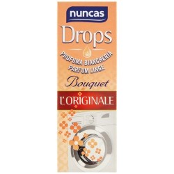 Parfum de linge liquide - Drops L'originale - Bouquet - 100 ml - NUNCAS - Assouplissant et parfum de linge - DE-565004