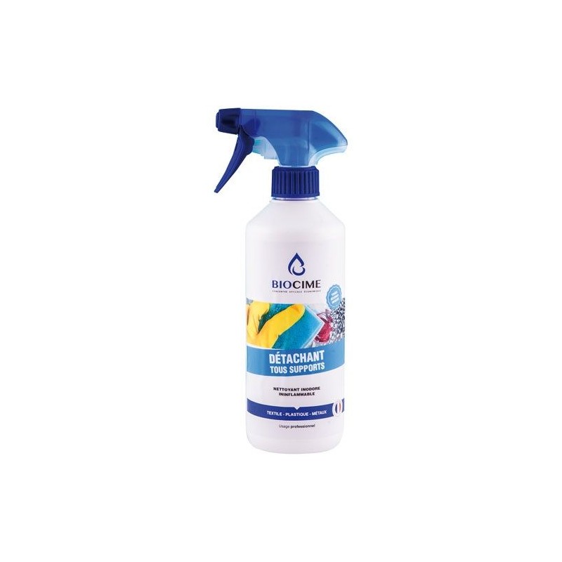 Détachant tous supports - Textile, Plastique, Métaux - 500 ml - BIOCIME - Produits multi-usages - DE-616433