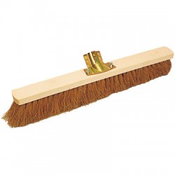 Brosse de balai industriel droit - 60 cm - Fibre Coco - BROSSERIE MARCHAND - Balai - BR-030640