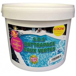 Rattrapage eaux vertes - 5 Kg - ECOGENE - Traitement / réparation piscine - 136044A