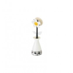 Brosse vaisselle + support - Flower Power Marguerite - VIGAR - Entretien de la vaisselle - DE-314765