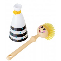 Brosse vaisselle + support - Dolls - VIGAR - Entretien de la vaisselle - DE-314591