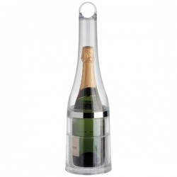 Seau à Champagne / Glaçons - Forme bouteille - Transparent - LE STUDIO - Cave et bouchage - DE-503731