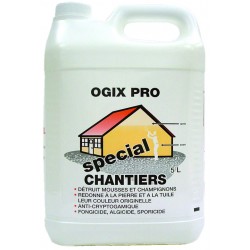 Javel Spécial chantier - 5 L - OGIX PRO - Hygiène de la maison - 218543