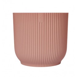 Pot rond - Vibes Fold - H. 16.8 cm - Rose poudré - ELHO - Pots ronds - DE-562885