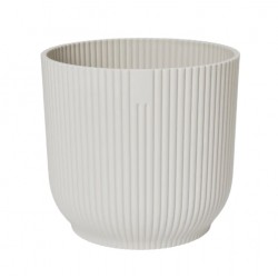 Pot rond - Vibes Fold - H. 16.8 cm - Blanc - ELHO - Pots ronds - DE-562901