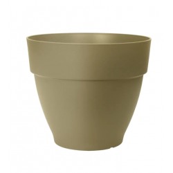 Pot rond - Vibia Campana - H. 24.8 cm - Vert cendré - ELHO - Pots ronds - DE-562125