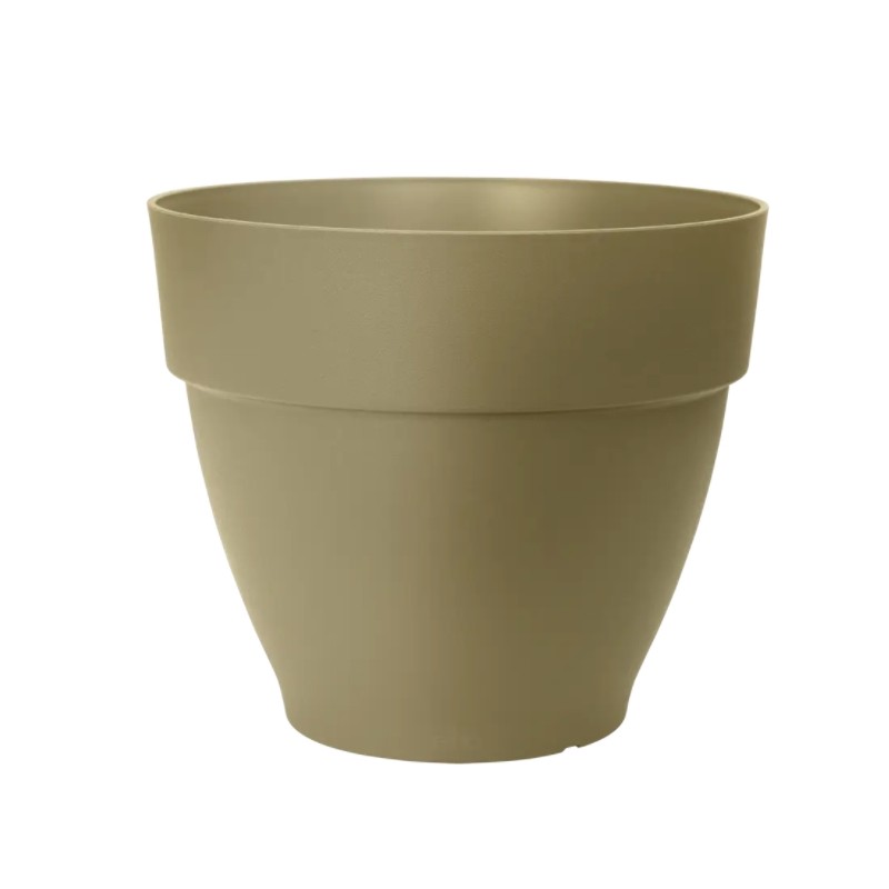 Pot rond - Vibia Campana - H. 24.8 cm - Vert cendré - ELHO - Pots ronds - DE-562125