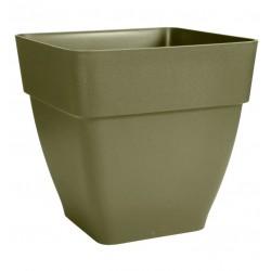 Pot carré - Vibia Campana - H. 28.2 / L. 28.8 cm - Vert cendré - ELHO - Pots carrés - DE-562588