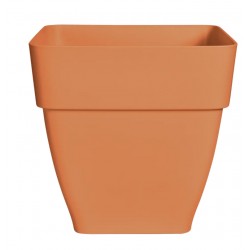 Pot carré - Vibia Campana - H. 35.6 cm / L. 36.4 cm - Terre cuite - ELHO - Pots carrés - DE-562604