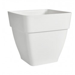 Pot carré - Vibia Campana - H. 35.6 cm / L. 36.4 cm - Blanc - ELHO - Pots carrés - DE-562596