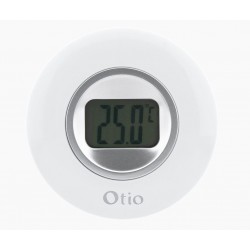 Thermomètre d'intérieur - Ecran LCD - Blanc - OTIO - Bazar - DE-737569