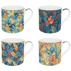 Coffret de 4 mugs - Equatorial - EASY LIFE - Tasse / Mug - DE-555435