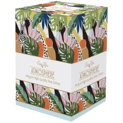 Mug géant et son coffret - Ambiance Tropicale - EASY LIFE - Tasse / Mug - DE-574831