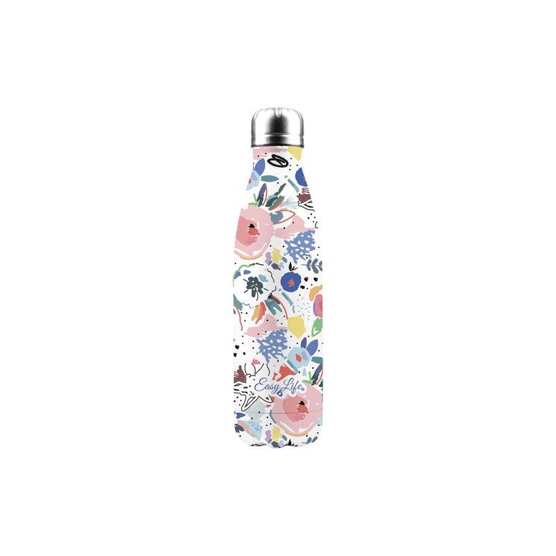 Bouteille isotherme - 500 ml - Flower Garden - EASY LIFE - Bouteille, gourde, mug, canette - DE-574880