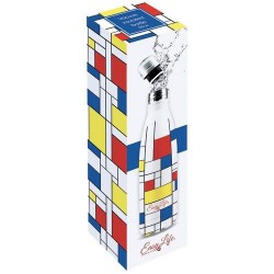 Bouteille isotherme - 500 ml - Mondrian - EASY LIFE - Bouteille, gourde, mug, canette - DE-574922