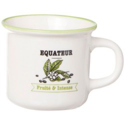 Coffret de 4 tasses à café - Porcelaine - LE STUDIO - Tasse / Mug - DE-503772