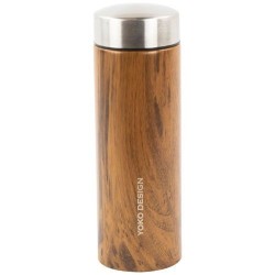 Théière isotherme - 350 ml - Bois - YOKO DESIGN - Bouteille, gourde, mug, canette - DE-572041