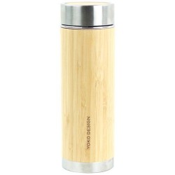 Théière isotherme - 360 ml - Bambou véritable - Zen n'go - YOKO DESIGN - Bouteille, gourde, mug, canette - DE-572074