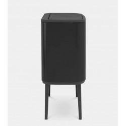 Poubelle sur pieds - Bo Touch Bin - compartiments 11 + 23 L - Noir mat - BRABANTIA - Poubelle - DE-265489