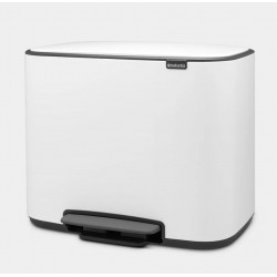 Poubelle à pédale - Bo - 36 L - Blanc - BRABANTIA - Poubelle - DE-566019