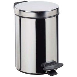 Poubelle 3 L - Cyjeu - Inox - ROSSIGNOL - Poubelle - DE-536087